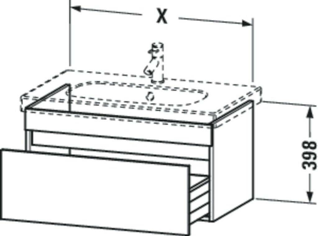 Mobili sottolavabo Duravit DuraStyle (DS638304949)