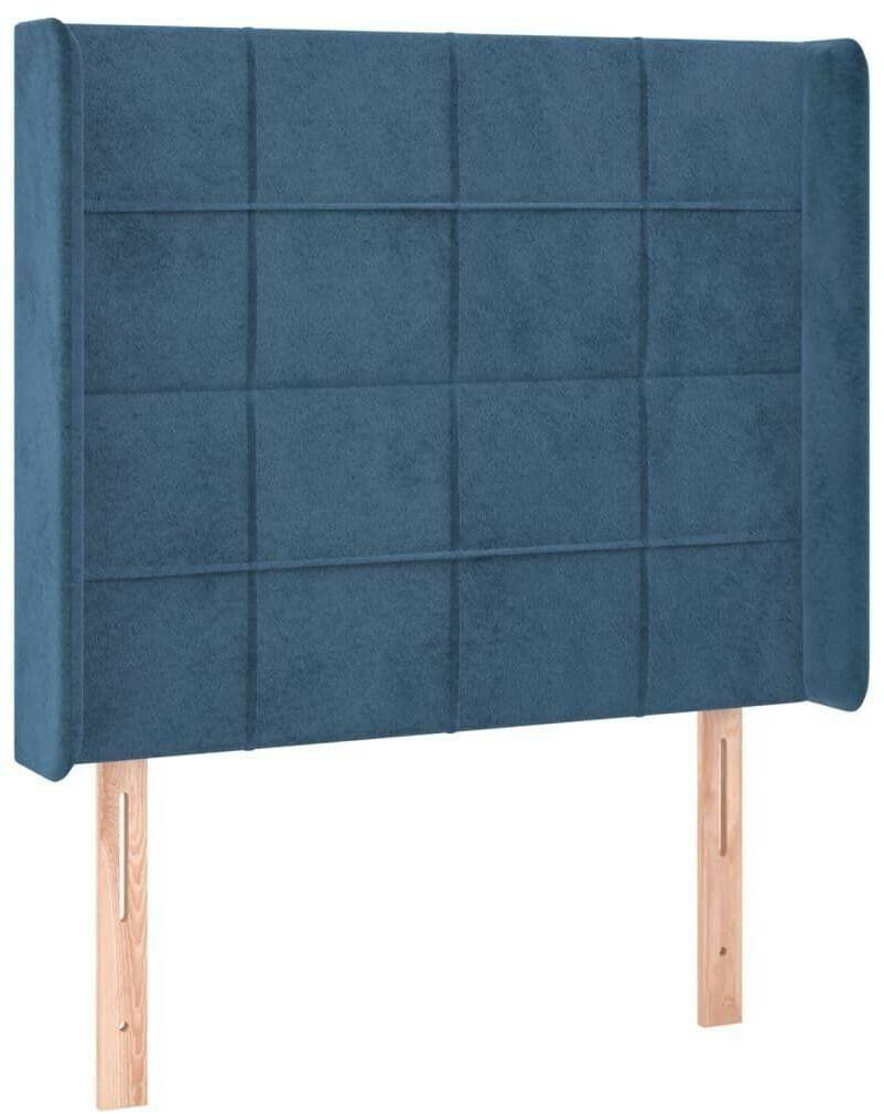 Letti vidaXL Headboard with ears 103x16x118/128cm velvet (3119626)