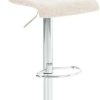 CLP Bar stool Hover fabric C cream (301311) Mobili bar