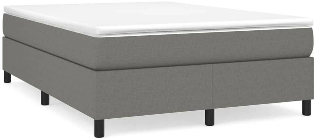 vidaXL Bed frame 140x190cm fabric (3120855) Letti