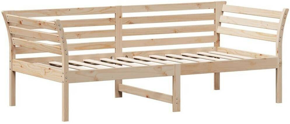 vidaXL Daybed solid pine wood 90x190cm (842878) Letti