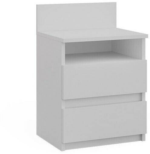 Comodini VICCO Bedside Table Monty 39,6x59,1cmWhite