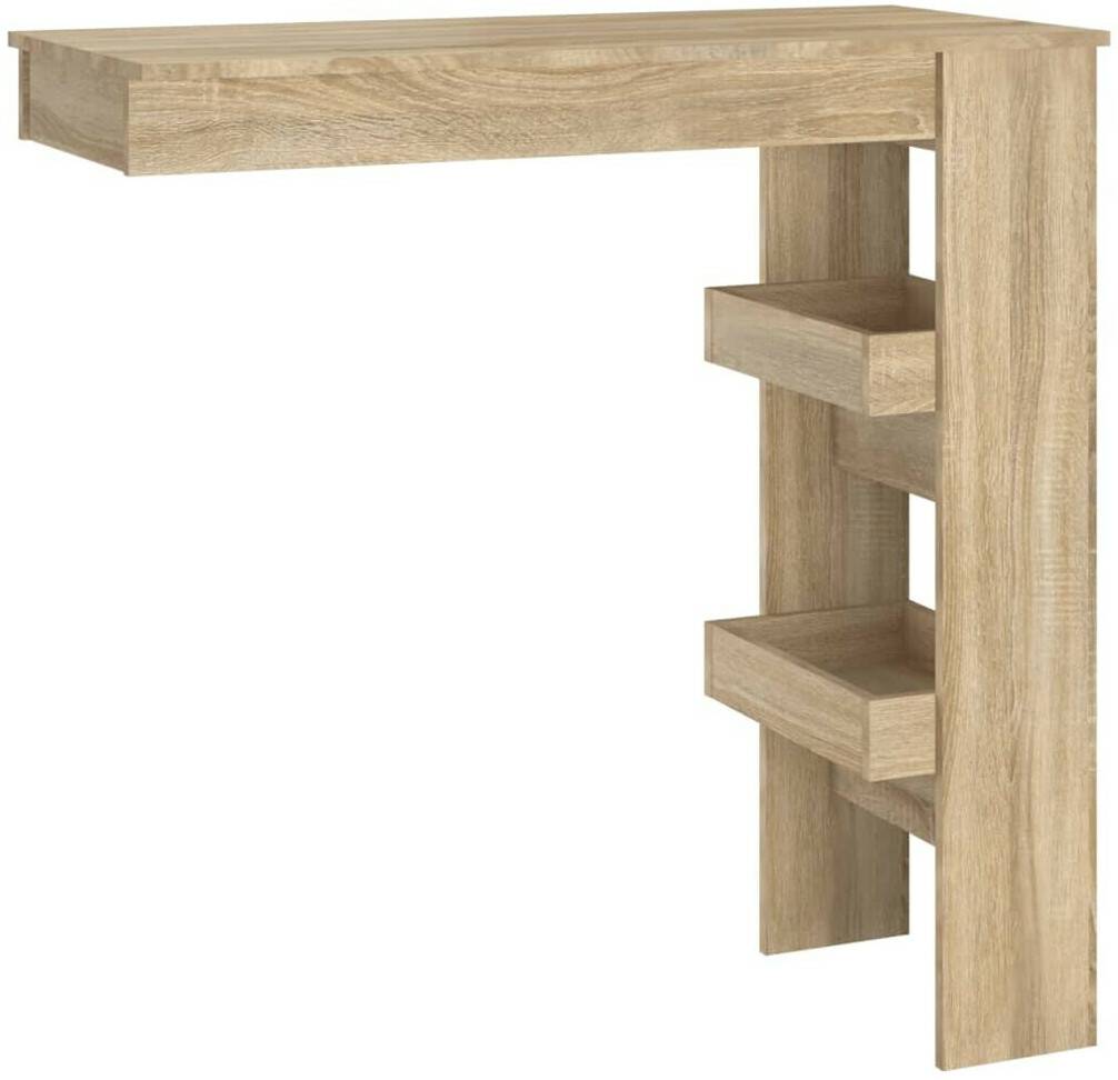 Mobili bar vidaXL Wall-mounted bar table 102x45x103.5 cm Sonoma Oak (811784)