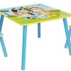 Moose Toys Table and 2 Chairs SetBluey Set tavolo e sedie per bambini