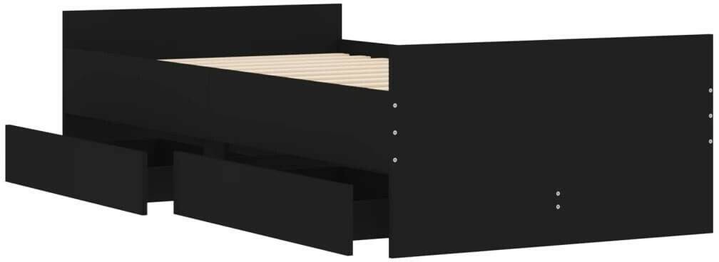 Letti vidaXL Bed with drawers 75x190cm (3207386)