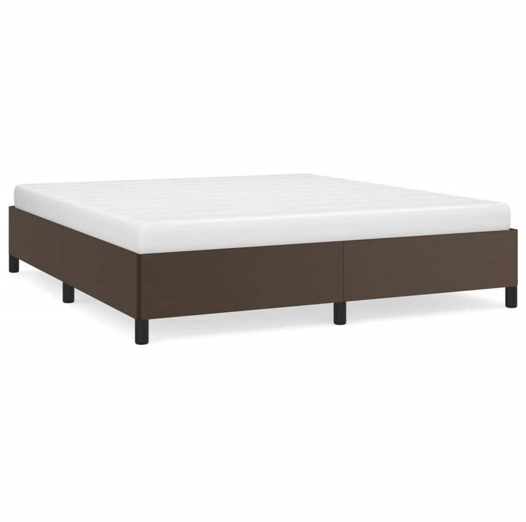 Letti vidaXL Bed frame 180x200cm faux leather (347266)