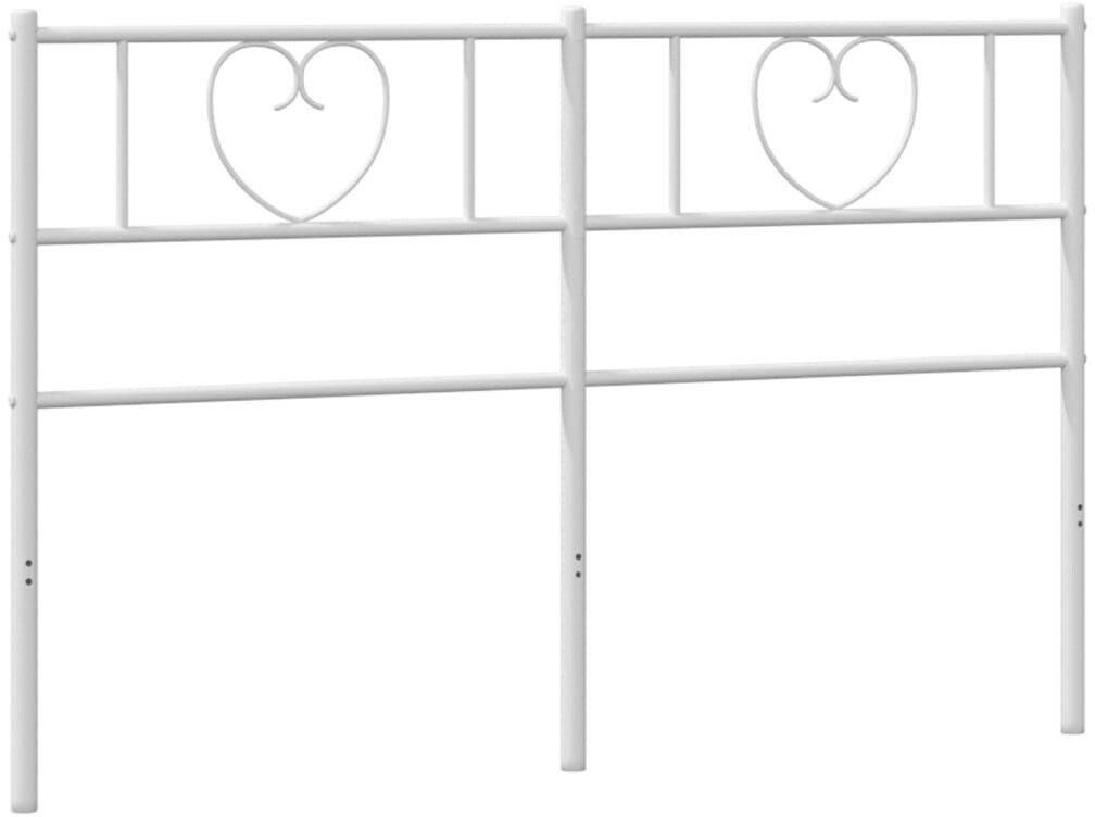 vidaXL Headboard metal 160cm (355547) Letti