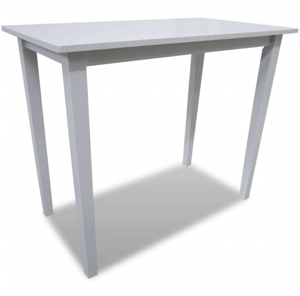 Mobili bar vidaXL Bar Table white 110 x 60 cm