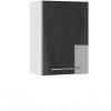 Mobili da cucina VICCO Wall cabinet Fame-Line 50 cm white/anthracite high gloss modern